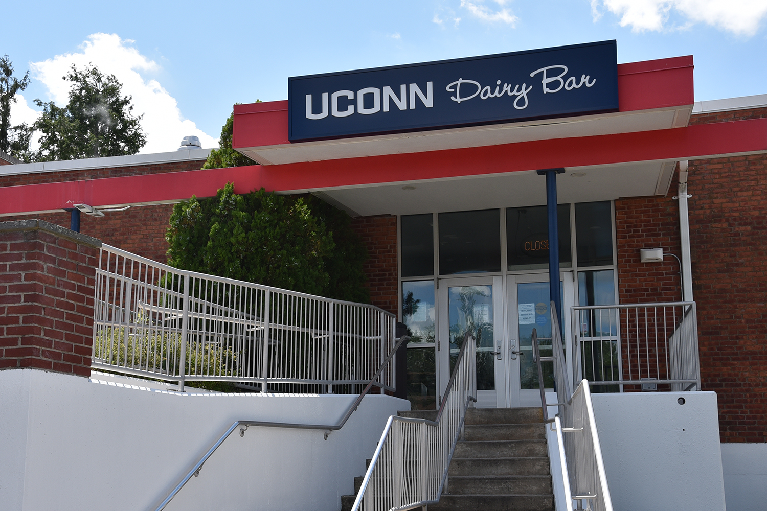 UConn Dairy Bar entrance